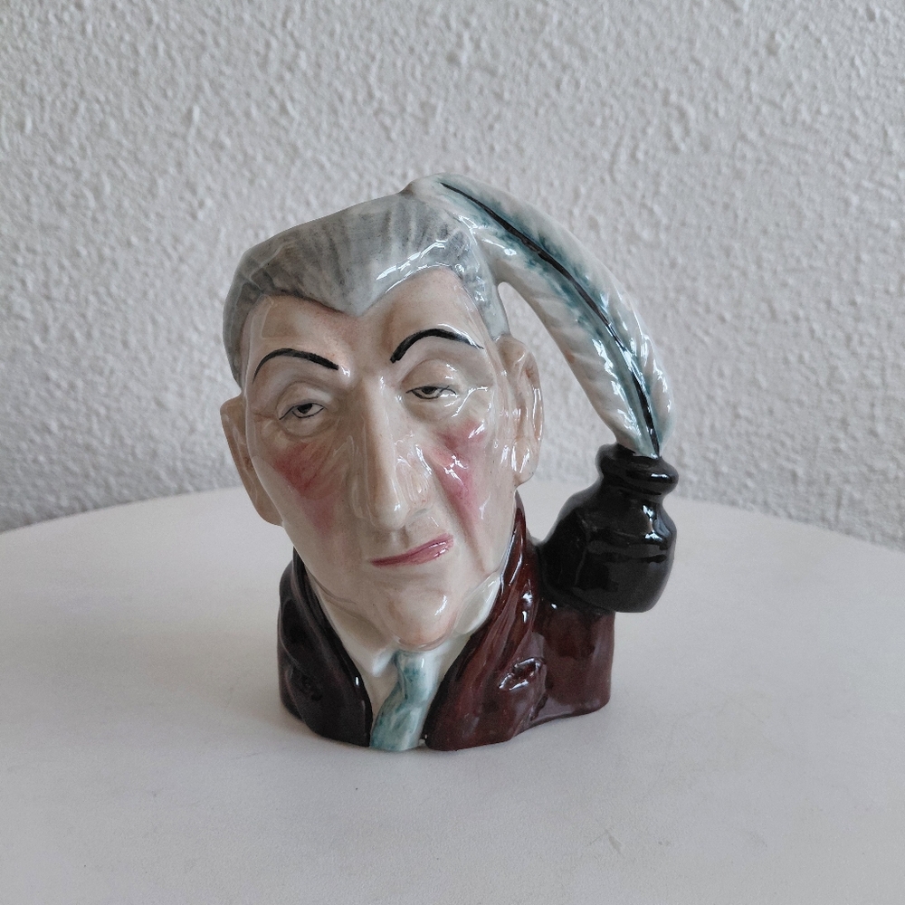 Vintage Uriah Heep Artone England 5.25" Hand Painted Ceramic Toby Mug